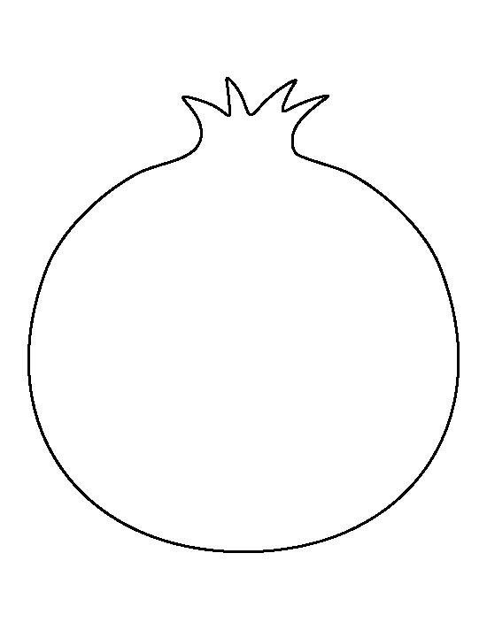 Контур фруктов