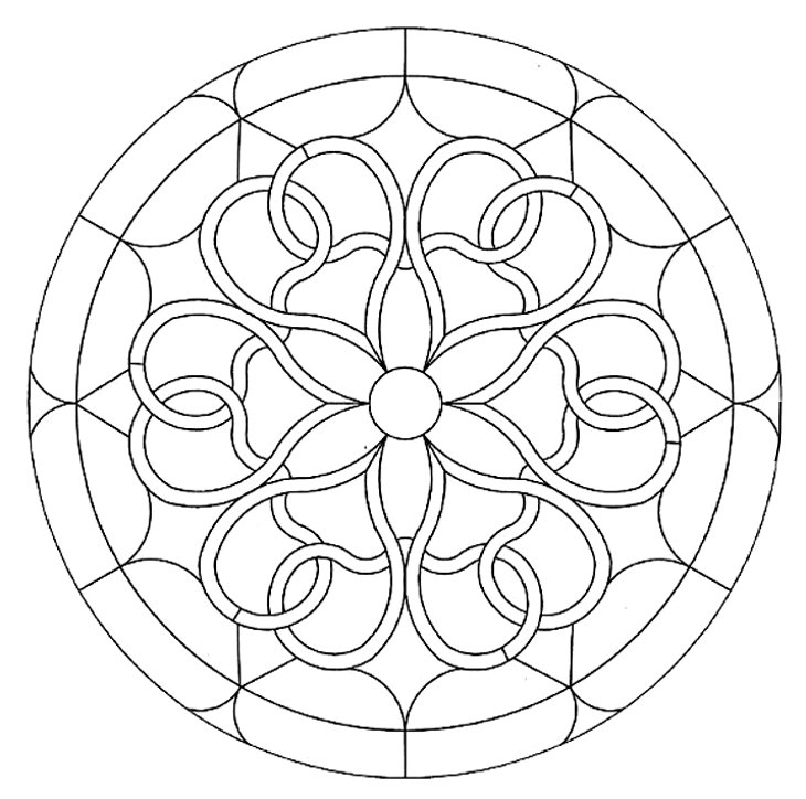 Узоры для витража