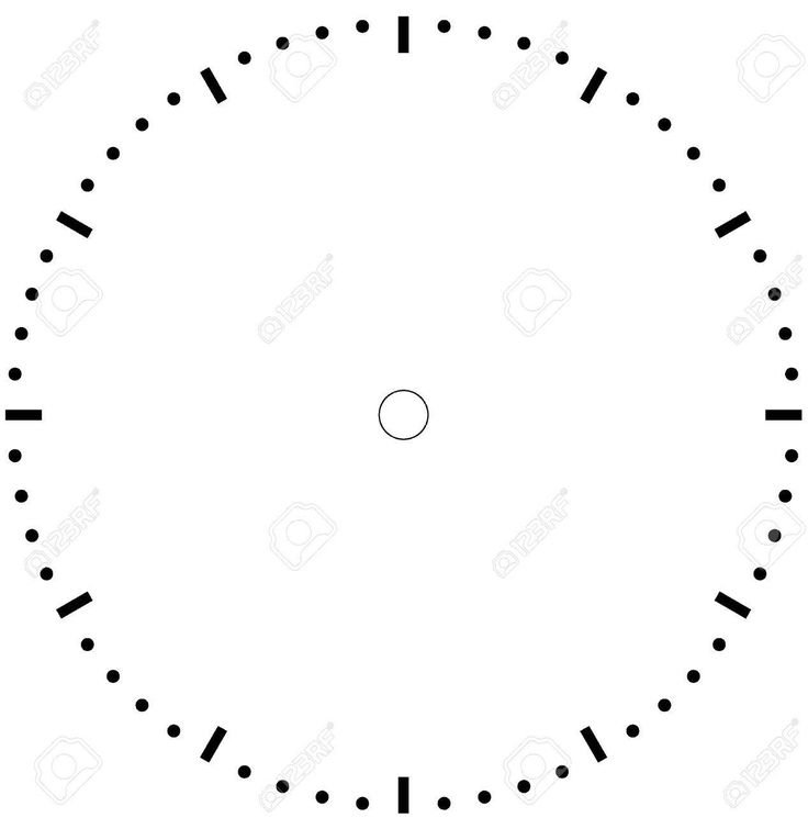 Разметка циферблата для часов