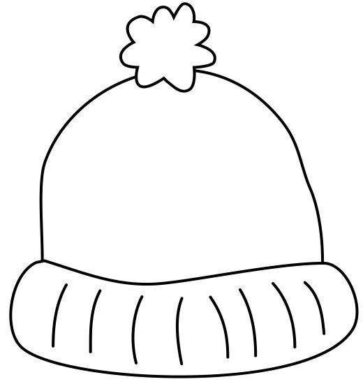 Шапка раскраска