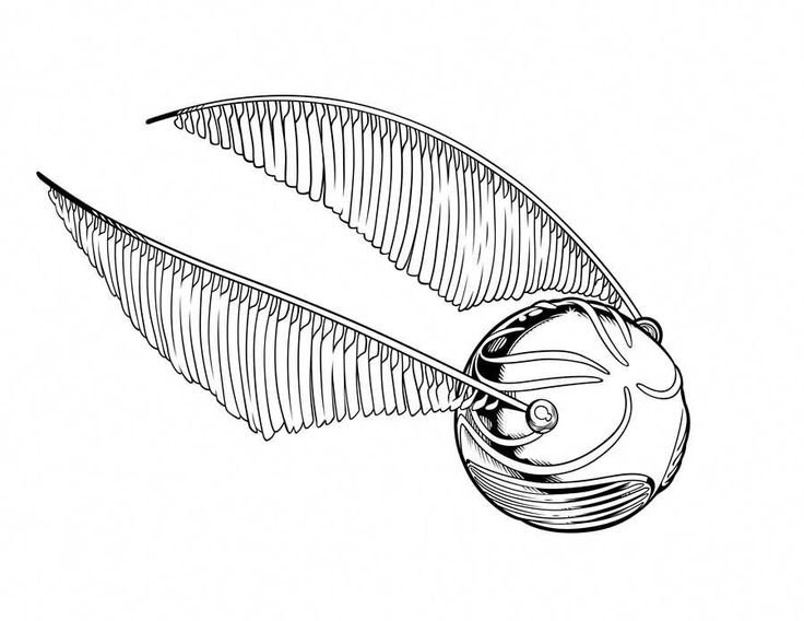 Золотой снитч из Гарри Поттера