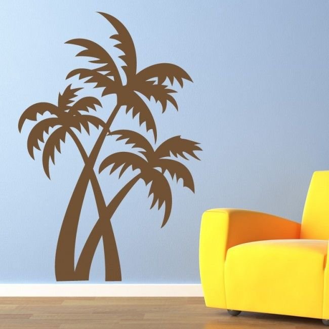 Декор Пальма на стену