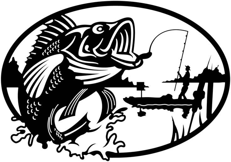 Рыболовные трафареты