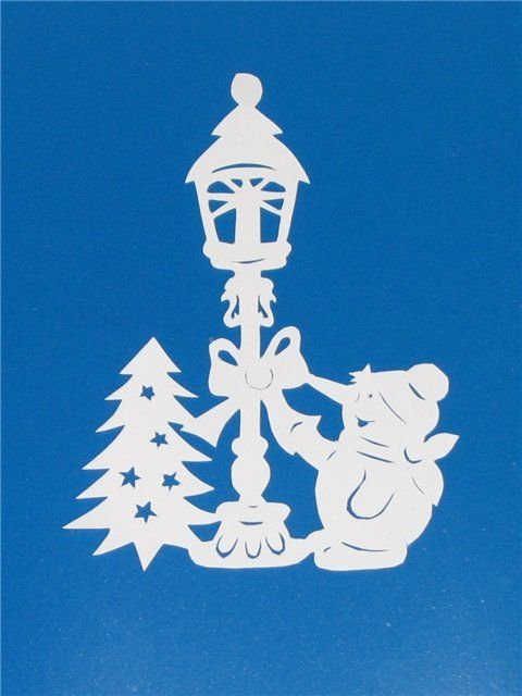 Украшения на окна фонарь