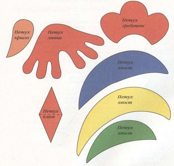 Петушок из бумаги своими руками для детей лет. Мастер-класс с пошаговыми фото