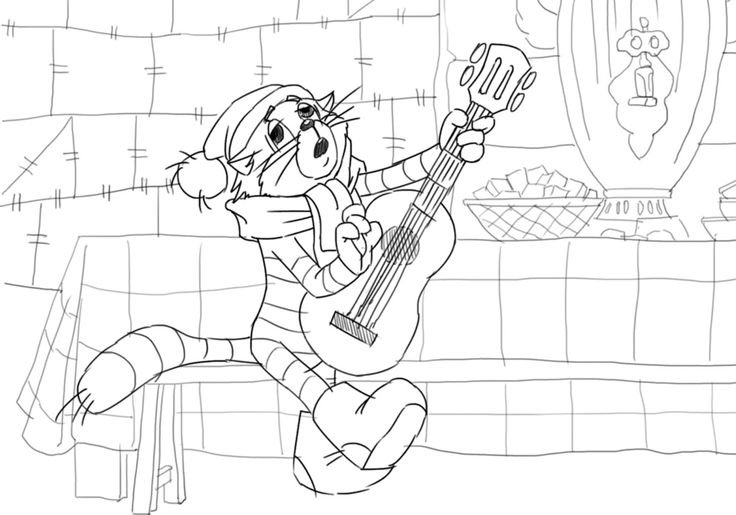 Простоквашино кот Матроскин