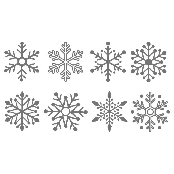 Маленькие снежинки