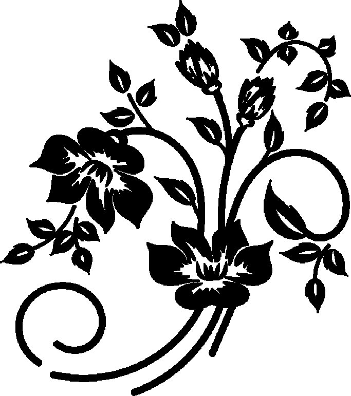 Орнамент цветы