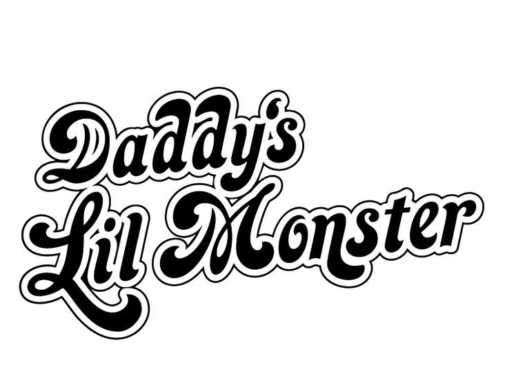 Daddy's Lil Monster футболка