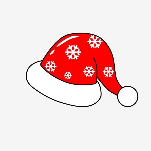 Снеговик в новогодней шапочке