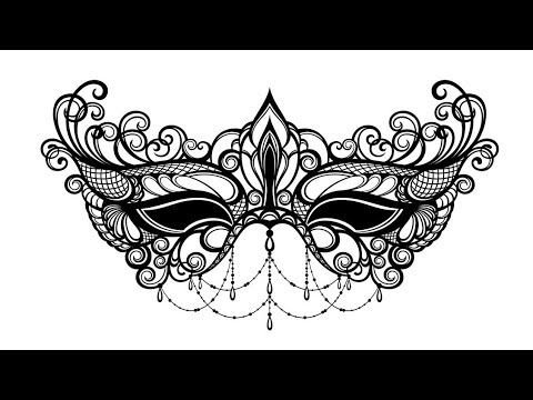 Эскиз маскарадной маски