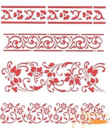 Узоры на русской печке