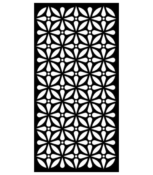 Трафарет геометрический узор