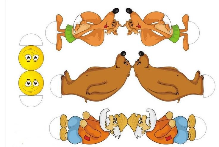 Фигурки для настольного театра