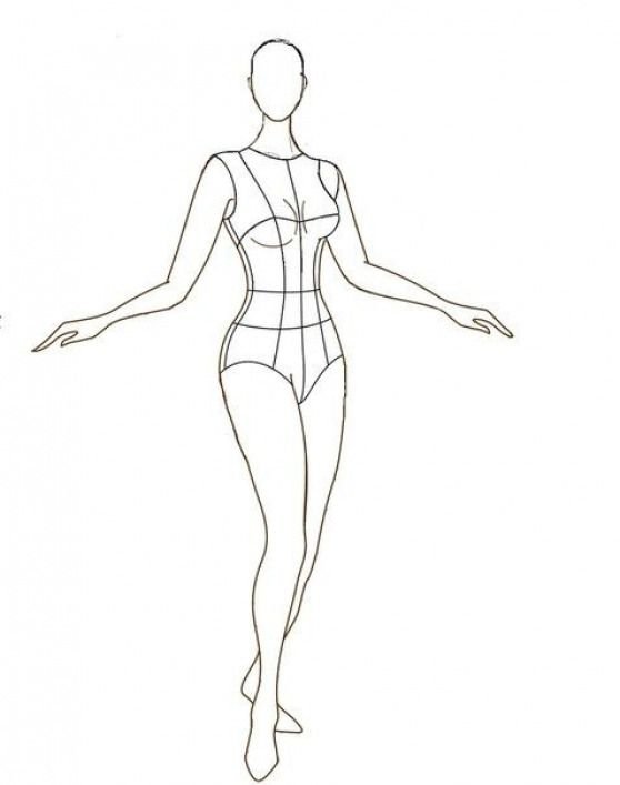 Фигурины для рисования одежды