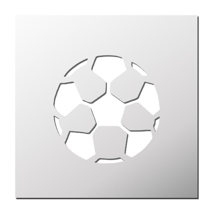 Футбольный мяч шаблон