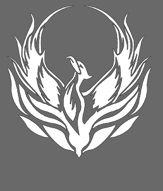 Феникс эскиз