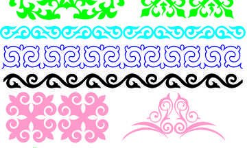 Кускар элемент башкирского орнамента