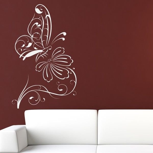 Декоративный трафарет для стен