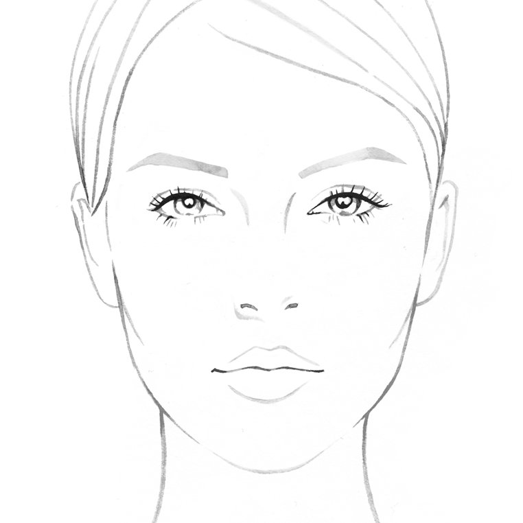 Лицо рисунок