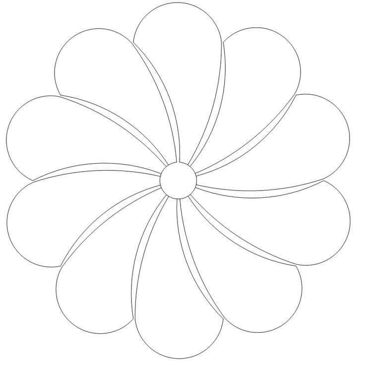 Трафарет "цветы"