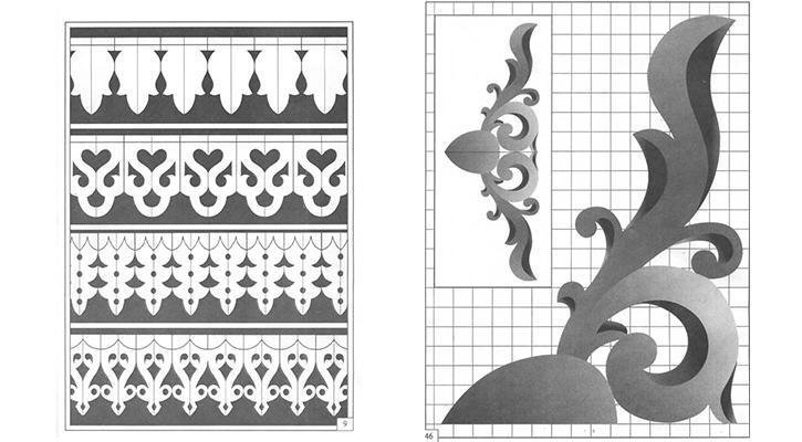 Прорезная резьба трафареты для наличников