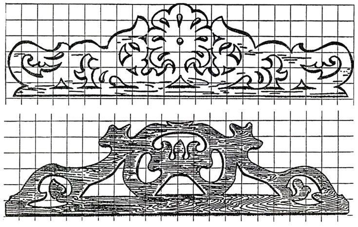 Прорезная резьба трафареты для наличников