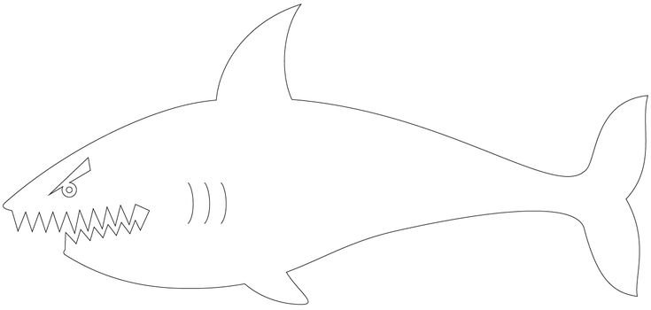 Шаблон рыбки