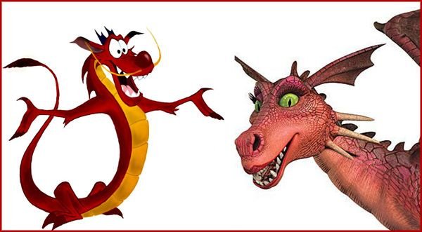 Шрек 1 дракониха