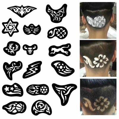 Трафареты причесок