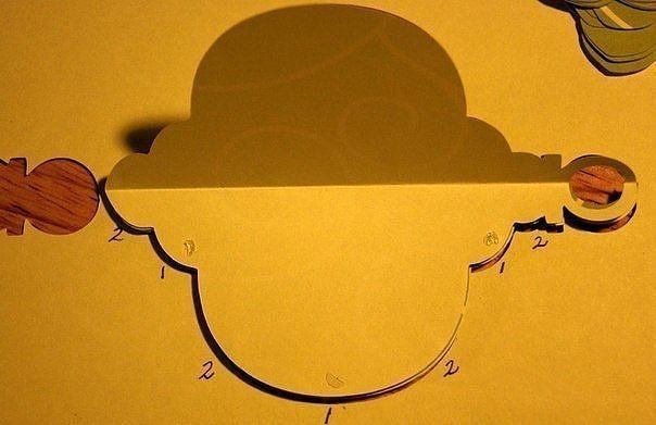 Китайский фонарик развертка