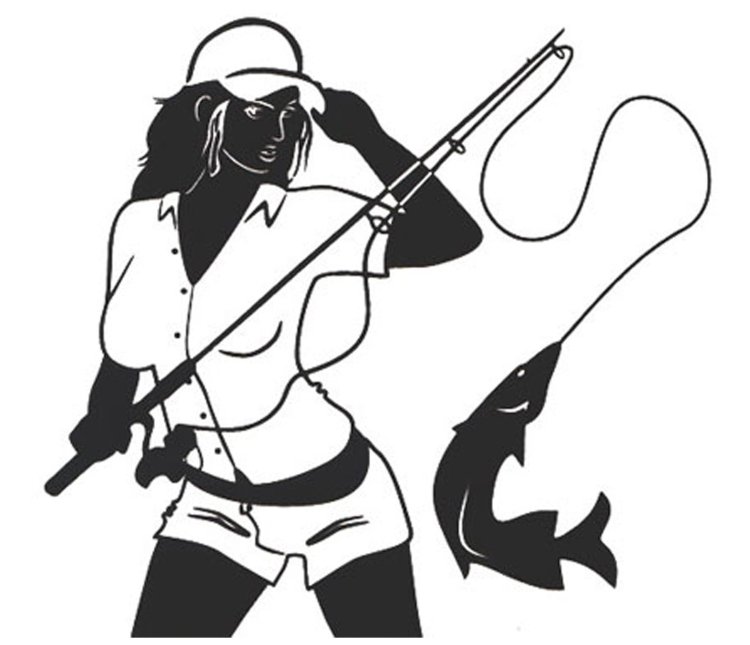 Трафареты для рыбаков