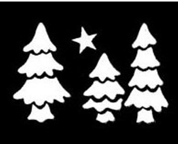 Трафареты на окна для зубной пасты