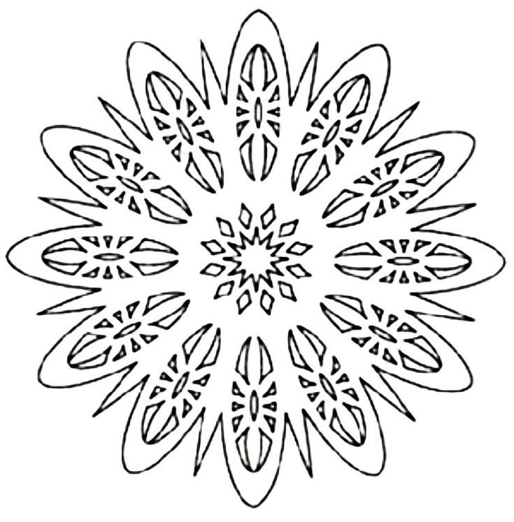 Трафареты на окна новогодние снежинки