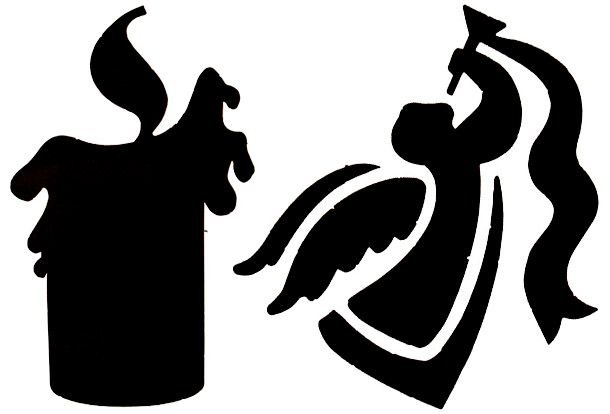 Трафареты для снега спрея