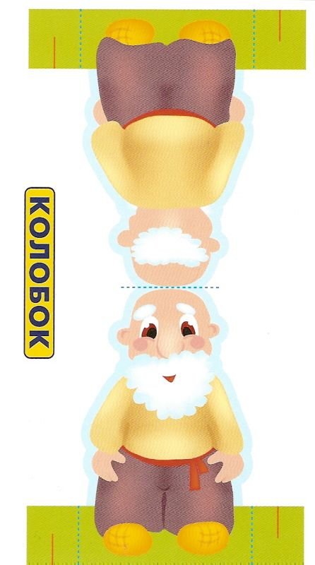 Куклы для пальчикового театра Колобок