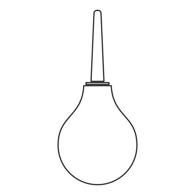 Клизма нарисованная