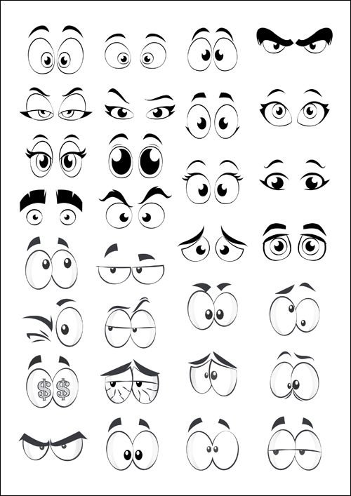 Маленькие глазки для поделок