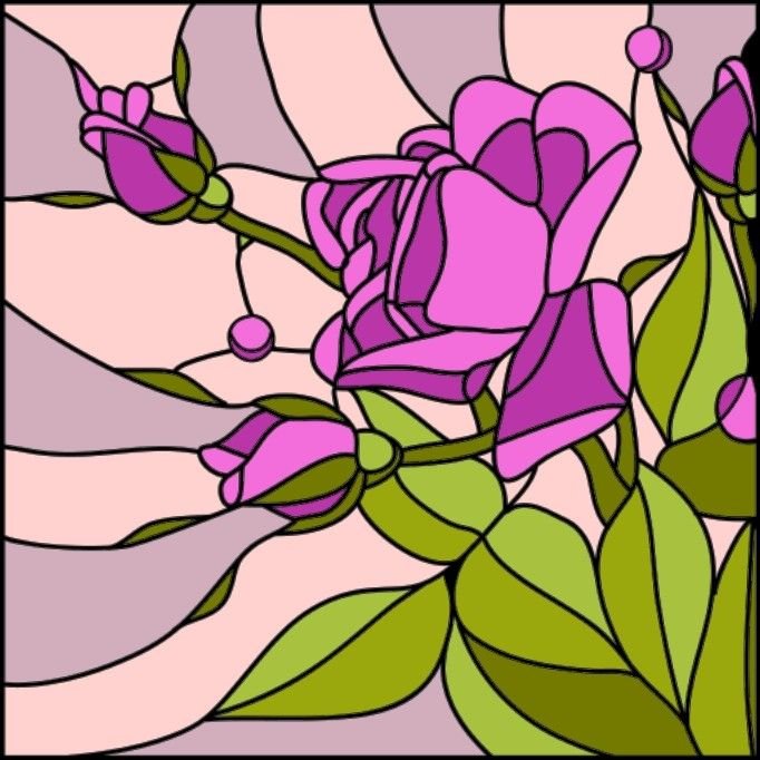 Эскиз витража