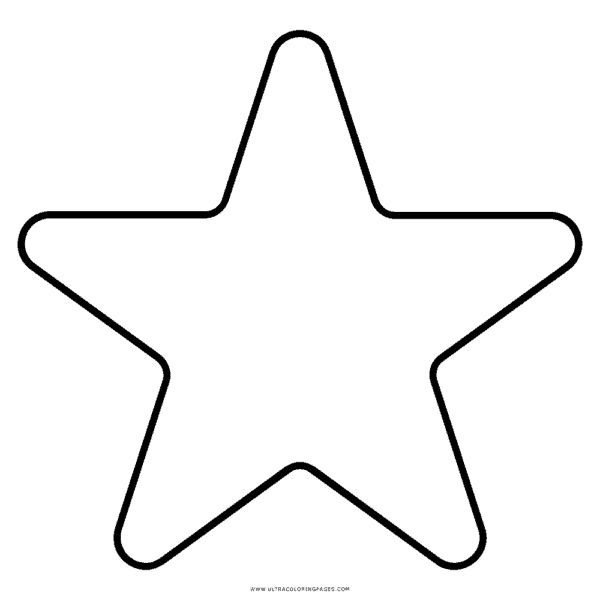 Звездочка контур