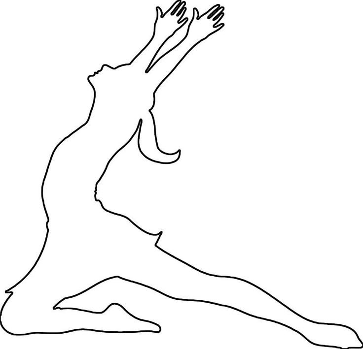 Балерины трафареты для вырезания