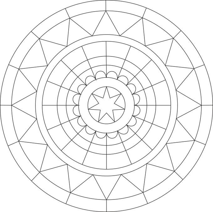 Заготовка для мандалы