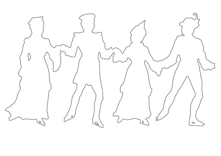 Хоровод шаблон