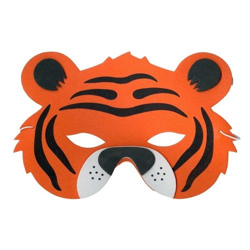 Тигр маска для детей