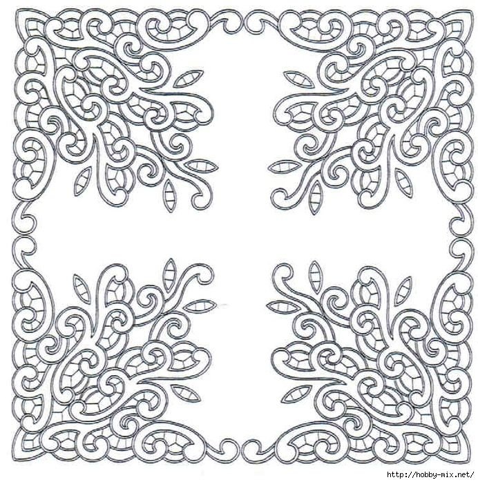 Узоры для точечной росписи