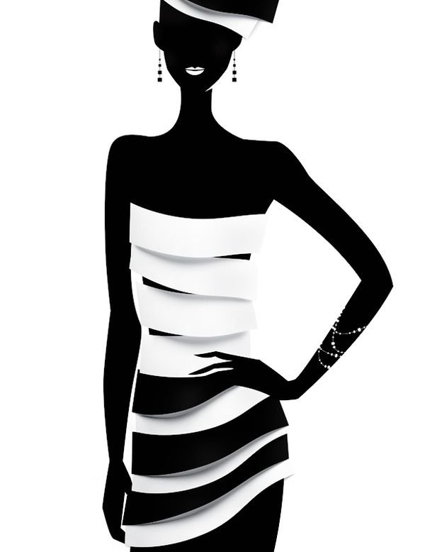 Силуэт девушки