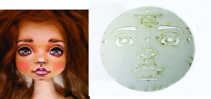 Личико для куклы