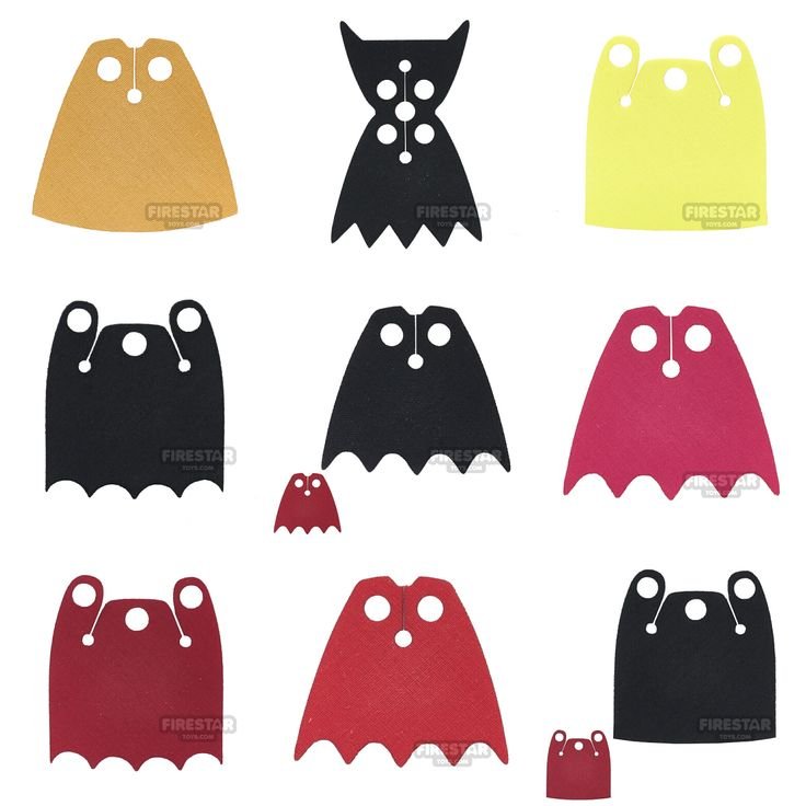 Лего плащи для минифигурок