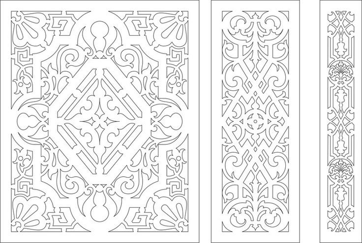 Орнамент в прямоугольнике