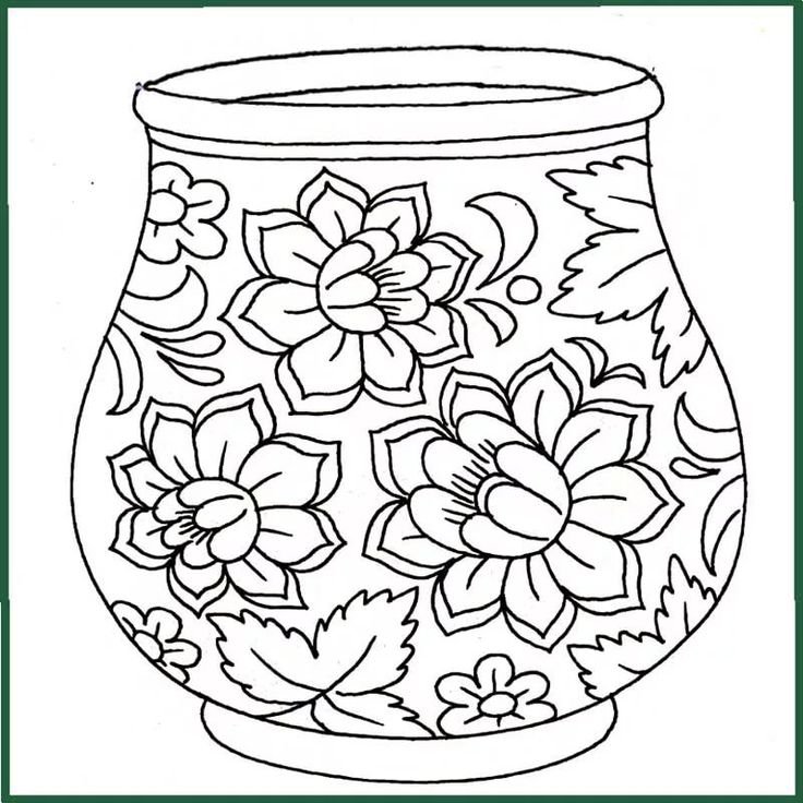 Хохлома раскраска